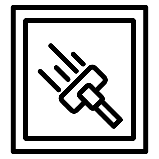Just in Case – Gebäudereinigung – Symbol