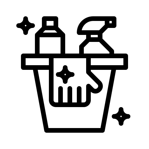 Just in Case – Gebäudereinigung – Symbol
